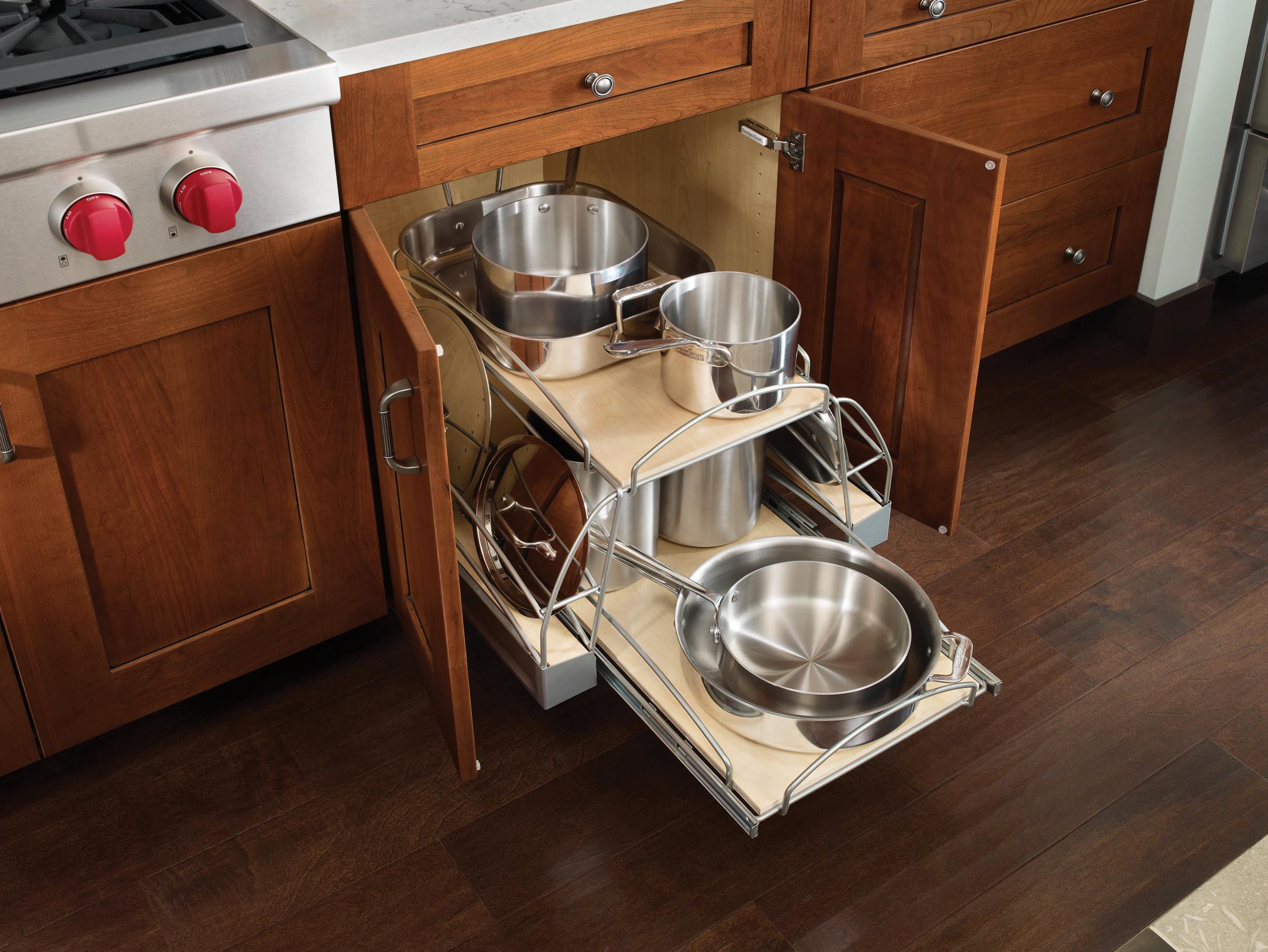 KraftMaid Full Access Base with Pots and Pans Storage