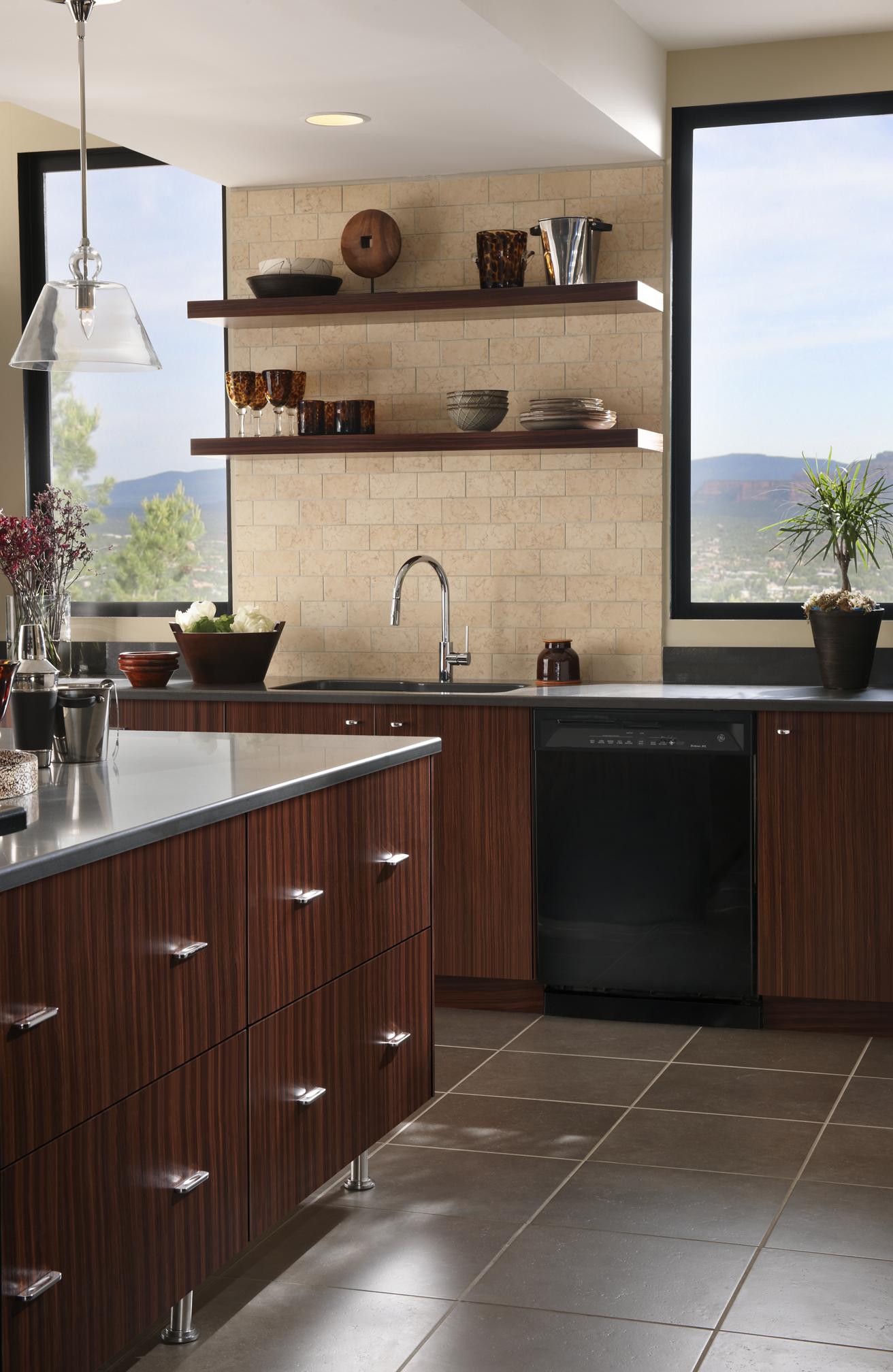 KraftMaid Full Access Floating Shelves