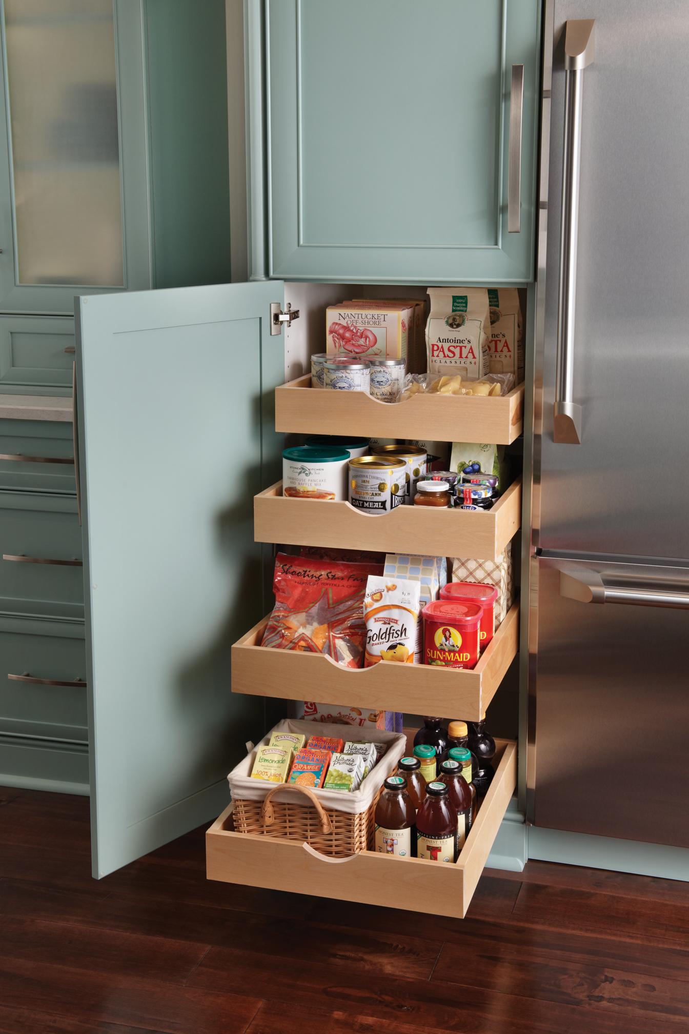 KraftMaid Full Access | Tall with Slide-Out Shelves